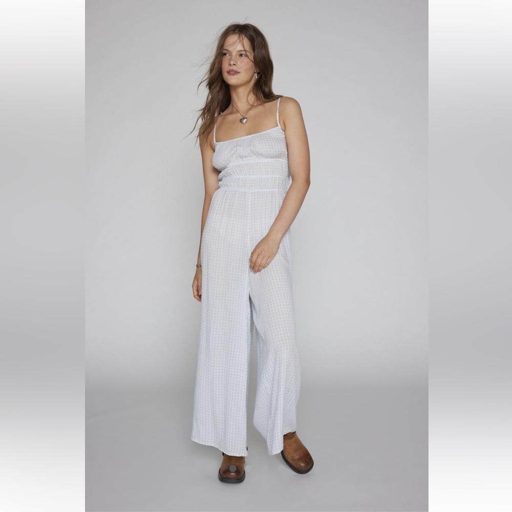 ✨NWT✨ UO Kimchi Blue Nala gingham jumpsuit